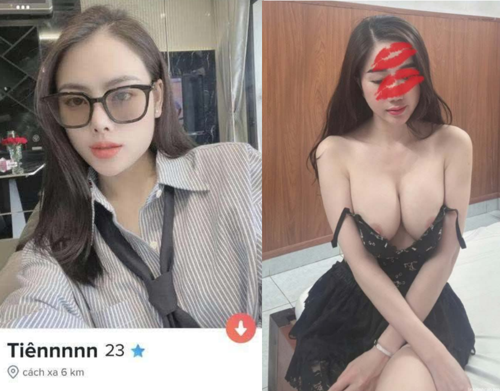 Chén luôn 2 em mẫu ảnh